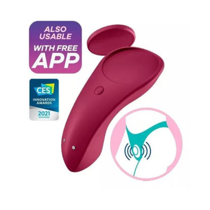 Imagen de Satisfyer Sexy Secret Con App, Vibrador Panty Para Clitoris