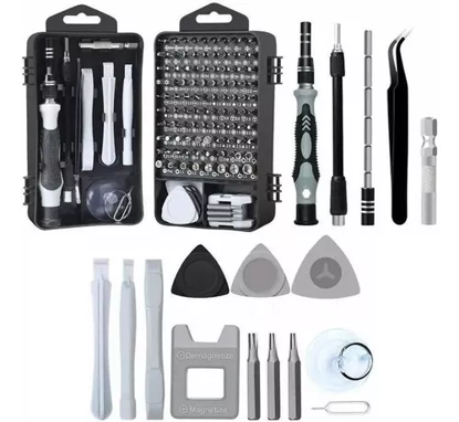 Imagen de Kit Destornillador Celular iPhone Mac Samsung Tablet Iman