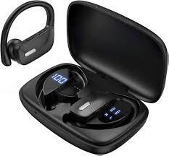 Imagen de Auriculares Bluetooth Running Deportivos Clip Ear Bmani T16 con micrófono HIFI 48 hs duración batería