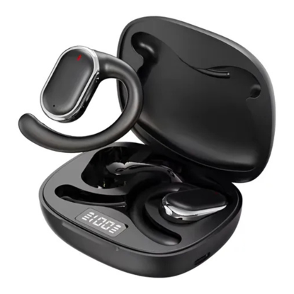 Imagen de Auriculares Deportivos X93 Bluetooth Con Gancho Negros
