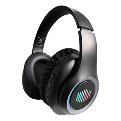 Imagen de Auricular Anc D-812l Rgb Negro Bluetooth 3.5mm