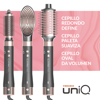 Imagen de Multi Styler Gama Italy Uniq Vibrance 8 En 1 Seca, Modela, Alisa, Riza, Ondula, Suaviza, Da Volumen Y Define - Negro
