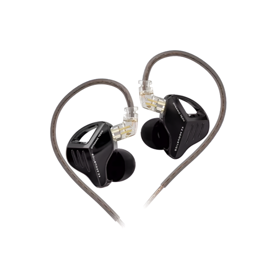 Imagen de Auriculares Hifi Kz Zvx Con Micrófono, Color Negro, Color Claro